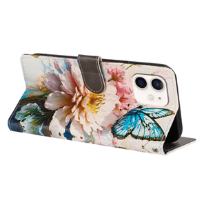 Étui de téléphone en cuir <span class=keywords><strong>avec</strong></span> <span class=keywords><strong>rabat</strong></span> de luxe, motif fleur papillon, pour <span class=keywords><strong>iPhone</strong></span> 15 Pro Max 14 Plus 13 Mini <span class=keywords><strong>12</strong></span> 11 X XS XR 6 7 8, support de téléphone pour chat - Product Image 6