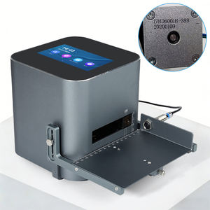 Imprimante jet d'encre statique industrielle avec système Android, capteur et déclencheur à pédale, machine d'impression <span class=keywords><strong>de</strong></span> codes QR et <span class=keywords><strong>de</strong></span> dates - Product Image 1