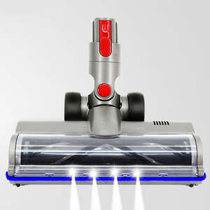 Tête d'aspirateur <span class=keywords><strong>Motorhead</strong></span> avec LED compatible avec Dysons V7 V8 <span class=keywords><strong>V10</strong></span> V11 pour les tapis à poils bas et les sols durs <span class=keywords><strong>Brosse</strong></span> motorisée - Product Image 5