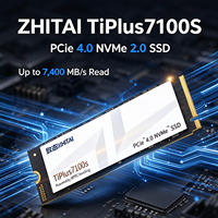 ZHITAI TiPlus7100S PCIe 4.0 NVMe 2.0 M.2 2280 SSD YMTC Xtacking 4.0 TLC Internal Solid State Drive 1TB 2TB 4TB