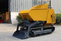 Archer Hydraulischer Kleinkipper Raupenkipper Transportfahrzeug für Baustellen, Bauernhöfe und Obstplantagen
