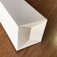 Boîtes Blanches en Gros - Boîtes Pliables en Carton Blanc, Boîtes Blanches en Cuir de Vachette pour Emballage, Boîtes Personnalisées en Taille et Couleur
