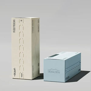 Logotipo de diseño personalizado impreso de lujo beaute Coren caja de papel para cosméticos Impresión de embalaje para el cuidado de la piel cajas de papel de crema - Product Image 1