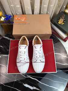 Chaussures de sport de luxe pour hommes, design chrétien, en cuir véritable de haute qualité, confortables, rétro, légères, Louboutins - Product Image 3