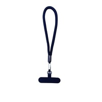 Cordon de téléphone tressé à la main style bohème, bracelet coloré avec breloque en cuir, accessoire portable anti-chute, cadeau