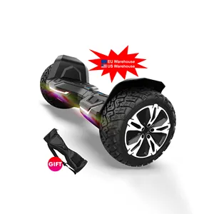 Gyroor low price 350w hoverboard offroad led light electric scooter Exported to Worldwide