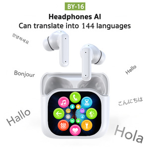 Audífonos Deportivos Inalámbricos Mini BT5.1 2025, Audífonos TWS BY16, Auriculares Inalámbricos Sin Radiación, Audífonos <span class=keywords><strong>con</strong></span> Traductor de IA - Product Image 6