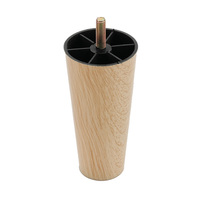 Pieds de meubles en plastique, pata de plastico para muebles, accessoires pour canapés, nylon PP, forme ronde et carrée, base solide, pieds de canapé