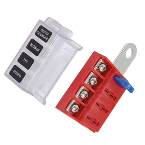 Nouveau bloc de fusibles à montage sur borne de batterie à 4 circuits ST 5023 avec couvercle transparent - Product Image 6