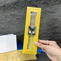Boîte d'emballage en papier argenté neutre pour bracelet de montre, emballage et impression de produits de protection haut de gamme