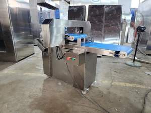 Rebanadora eléctrica automática comercial para bollos de hamburguesas, rebanadoras de pan, cortador de hamburguesas, equipo de panadería, rebanadora de hamburguesas - Product Image 6