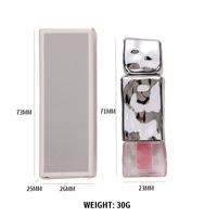 Huile à lèvres hydratante et nourrissante végane, biologique, haute pigmentation, repulpante, aux peptides, marque privée, maquillage, gloss à lèvres