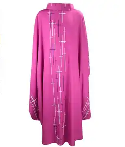 Robe Vintage pour serveur, Cape, tenue de prière, d'église, pastorale, pouvant être personnalisé