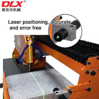Machine automatique de découpe de carreaux de marbre avec chanfreinage d'angle à 45 degrés, 1200 mm, laser infrarouge haute précision, multifonctionnelle pour pierre