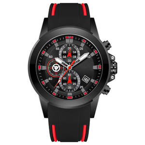 Montres de mode <span class=keywords><strong>2023</strong></span> montres de sport en silicone étanches montre-bracelet de luxe montre-bracelet pour homme - Product Image 4