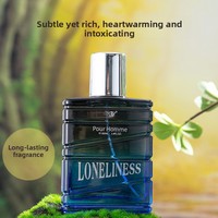 Parfum pour homme aux notes boisées, vaporisateur en verre, format voyage 100 ml, parfum longue durée, vente en gros