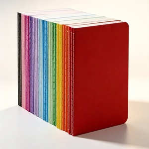 Cuaderno Set A6 A5 Cosido A Mano Tapa Blanda Journal Multicolor Escritura Arcoiris Bullet Bloc <span class=keywords><strong>De</strong></span> Notas Oficina Escuela Regalo - Product Image 2