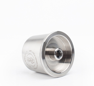 Capsules de café réutilisables, Compatible avec ly, en acier inoxydable, verre à café rempli et réutilisables - Product Image 4