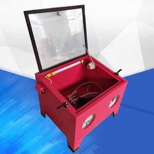 <b>Sandblaster</b> 90L Desktop Metal Box Manual Degreasing Cleaning Equipment - Product Image 3