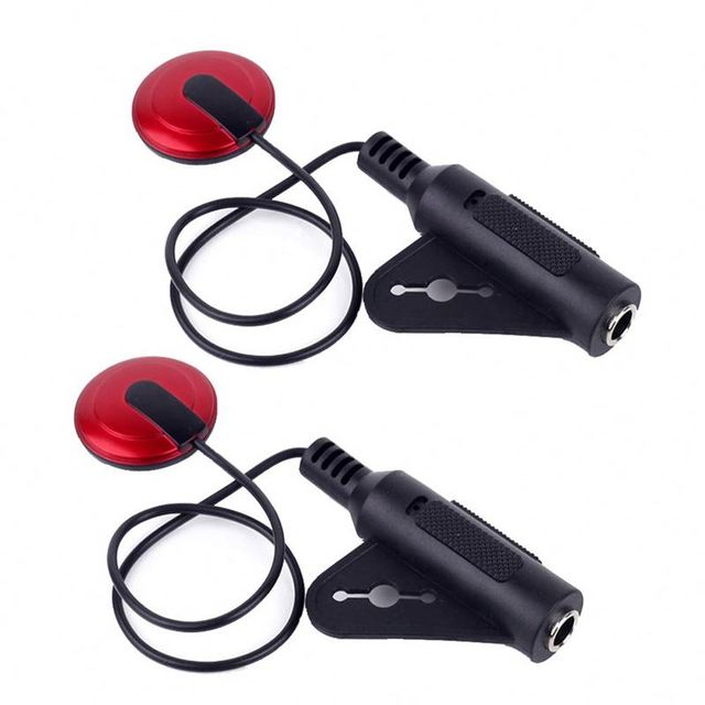 Multi-Function Guitar Pickup Piezo Contact Microphone for Violin Banjo Mandolin Ukulele Accessories