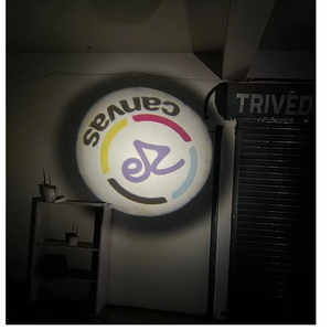 Lámpara de Proyección con Logotipo de Marca Personalizado, Proyector LED de 27W para Publicidad con Salida Brillante de 6000lm para Exhibición y Promoción en Tiendas - Product Image 1