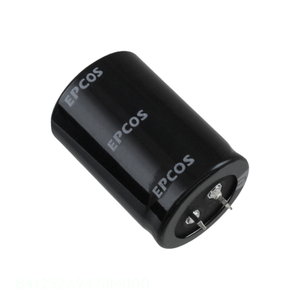 Distribuidor Autorizado B41252A9478M000 Condensador de Aluminio 4700uF 20% 100V SNAP TH 4700 uF Condensador de Orificio Pasante - Product Image 1