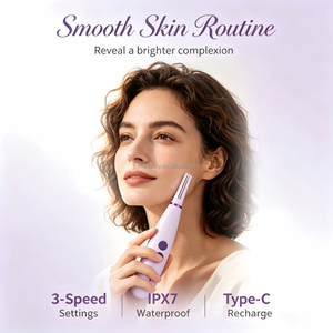 Nuovo <span class=keywords><strong>Rasoio</strong></span> Dermaplane Sonic 2026 <span class=keywords><strong>per</strong></span> Donne, Sistema di Dermaplaning Viso + Trimmer <span class=keywords><strong>per</strong></span> Sopracciglia, Rimozione Peli Superflui - Product Image 2