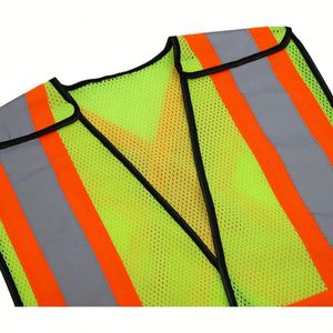 Gilet de sécurité réfléchissant multifonctionnel, ignifuge, antistatique, pour travaux d'ingénierie et de topographie sur rail - Product Image 3