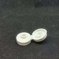 Bouchon blanc 38/400 en PP avec valve en silicone pour gel douche et lotion, avec système d'étanchéité et de distribution contrôlée anti-fuite