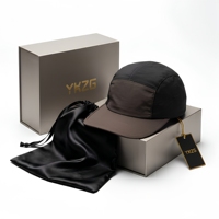 Gorra de Campamento de 5 Paneles con Logotipo Personalizado, Impermeable, Ligera, Ajustable, para Senderismo y Camping de Verano