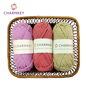 Chunky 10 plis pur 100% coton peigné à la main fil à tricoter fil de coton bio pour sac au Crochet gants tricotés tricot bébé Cardigan - Product Image 4