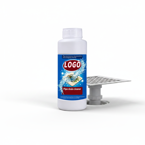 Gel detergente per tubi a marchio privato per lo sblocco e la prevenzione degli intasamenti in lavelli di cucina, bagni e scarichi WC domestici - Product Image 1