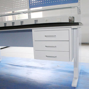 Kommerzieller ESD-Arbeitstisch Stahlrahmen ESD-Werkbank Antistatische Oberfläche Labor Werkstatt Elektronik PCB-Testung - Product Image 5