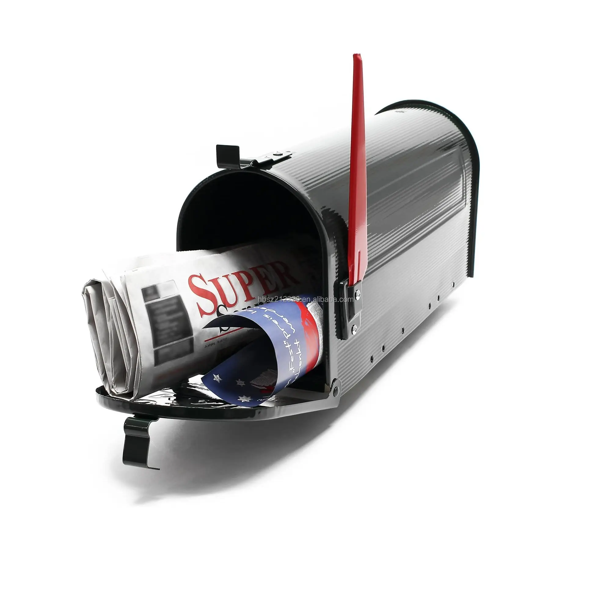 Populaire Producten Decoratieve Cortenstaal Vrijstaand Usps Mailbox Vlag Met Gratis Monster