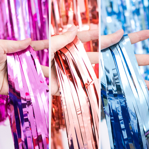 2M di Pioggia Nappa di Seta Per Bambini Festa di Compleanno Della Decorazione Della Parete di Nozze petali di Rosa Rosso Stagnol - Product Image 3