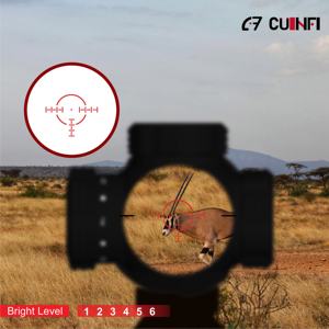 Cuinfi Abyss 1-8x24IR SFP 장거리 방수 충격 방지 사슴 사냥 액세서리 멀티 코팅 렌즈 전술 LPVO 스코프 - Product Image 6