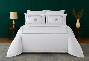 Tranquil Bloom <b>Duvet</b> <b>Covers</b> | Custom Size Decorative <b>Duvet</b> <b>Cover</b> Set, Premium Fabric with Floral Bloom Pattern - Product Image 2