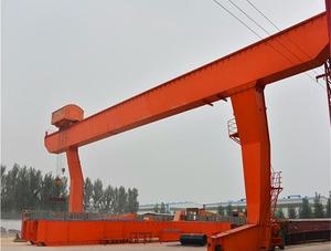 Grue à portique à poutre simple avec fonctions de sécurité avancées, capacité de levage de 15 tonnes, support de moteur, manutention fiable - Product Image 3