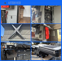 Caravane Hybride Mini Sortie d'Usine pour Camping Tout-Terrain Petite Maison Pliante Camion Camping-Car