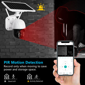 Cámara de Seguridad Exterior Impermeable <span class=keywords><strong>ICSEE</strong></span> de 4MP con Wi-Fi, PTZ, Energía Solar, Visión Nocturna en Color, Detección Humana, Cámara de Red Inalámbrica - Product Image 6