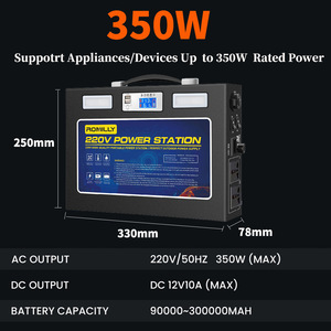 350W Fast Charging Portable Outdoor <b>Battery</b> Energy Storage Power Station Bank Flashlight Sy350 Power Bank Sy350 - Product Image 5