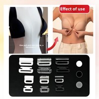 Cierre de Plástico Delantero para Sujetador, Varios Tamaños, Hebilla Frontal para Lencería, Trajes de Baño, Ropa Interior y Accesorios de Vestir