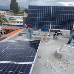 อินเวอร์เตอร์5kW 8kW 10kW แผงเซลล์แสงอาทิตย์แบบโมโนที่ทนทาน - Product Image 4