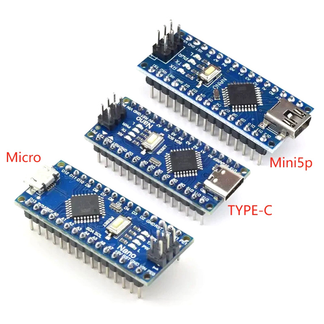 Nano V3.0 ATMEGA328P Improved Version Soldered Includes USB Cable