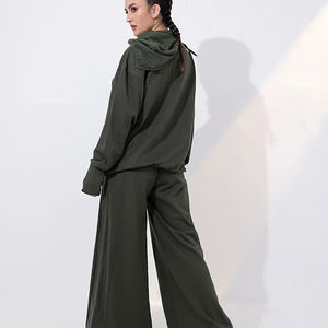 Personalizable Color Sólido Jogging Chándal Tejido Moda de Invierno PARA LA Temporada de Otoño - Product Image 4