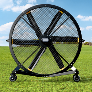 Keystone 1.5m 2m 80-Inch Movable Pedestal Fan WIFI <b>Control</b> Quiet Quaint Gym Use Aluminum <b>Standing</b> Floor Ventilation Fan - Product Image 1