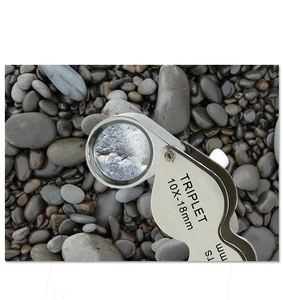 Best China Low Price MG22181 Dual-<strong>lens</strong> <strong>Triplet</strong> Folding Magnifying Glasses Jewellery Loupe - Product Image 4