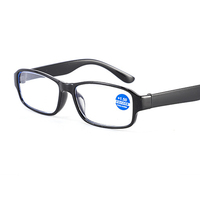 102 1pc PC cadre carré bleu lumière bloquant presbytie unisexe hommes femmes lunettes correctives lunettes de lecture