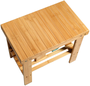 Bancs en bambou pour chaussures, chaise en bois pour la maison, étagère à chaussures, tabouret, <span class=keywords><strong>salle</strong></span> <span class=keywords><strong>de</strong></span> <span class=keywords><strong>bain</strong></span>, bambou antidérapant, petit tabouret <span class=keywords><strong>avec</strong></span> <span class=keywords><strong>rangement</strong></span> pour enfants - Product Image 3