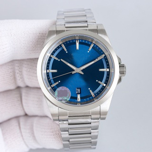 Luxury Men's Mechanical Watch with Sunburst Brown Dial Pointer Date Display Sapphire Crystal Mirror 904L Stainless Steel Strap - Product Image 4